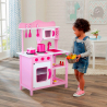 Wooden toy kitchen for children with pots, accessories and sound effects Miss Chef On Sale