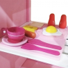 Wooden toy kitchen for children with pots, accessories and sound effects Miss Chef Sale