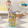 Wooden multi-game activity cube for children Fantasy Land On Sale