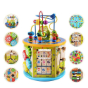 Wooden multi-game activity cube for children Fantasy Land Discounts
