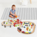 70 pieces Wooden toy train set for children Mr Ciuf On Sale