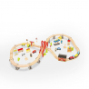 70 pieces Wooden toy train set for children Mr Ciuf Sale