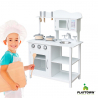 Wooden toy kitchen for children with pots and accessories Chef Show Offers