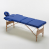 Reiki 3-Section Wooden Portable & Folding Massage Table 215 cm Cheap