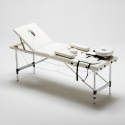Thai 3-Section Portable & Folding Aluminium Massage Table 210 cm Sale