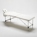Shiatsu 2-Section Portable & Folding Massage Table Aluminium 210 cm Offers