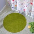 Modern round 80cm carpet for living room and bathroom Casacolora CCTOERB Promotion