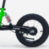 Balance bike for children with brake, inflatable wheels and side-stand Doc Catalog