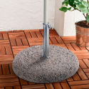 Round concrete base 55 kg diameter 59 for garden umbrellas Adriatic On Sale