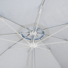Beach umbrella 220 cm aluminum windproof professional uv protection Bagnino Fluo 