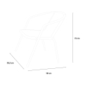 Round Table Set with 2 Steel Chairs, Modern Design for Garden or Bistro Sale