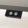 Height adjustable electric design desk for office and studio Standwalk 120x60 Measures
