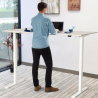 Height adjustable electric design desk for office and studio Standwalk 160x80 Catalog