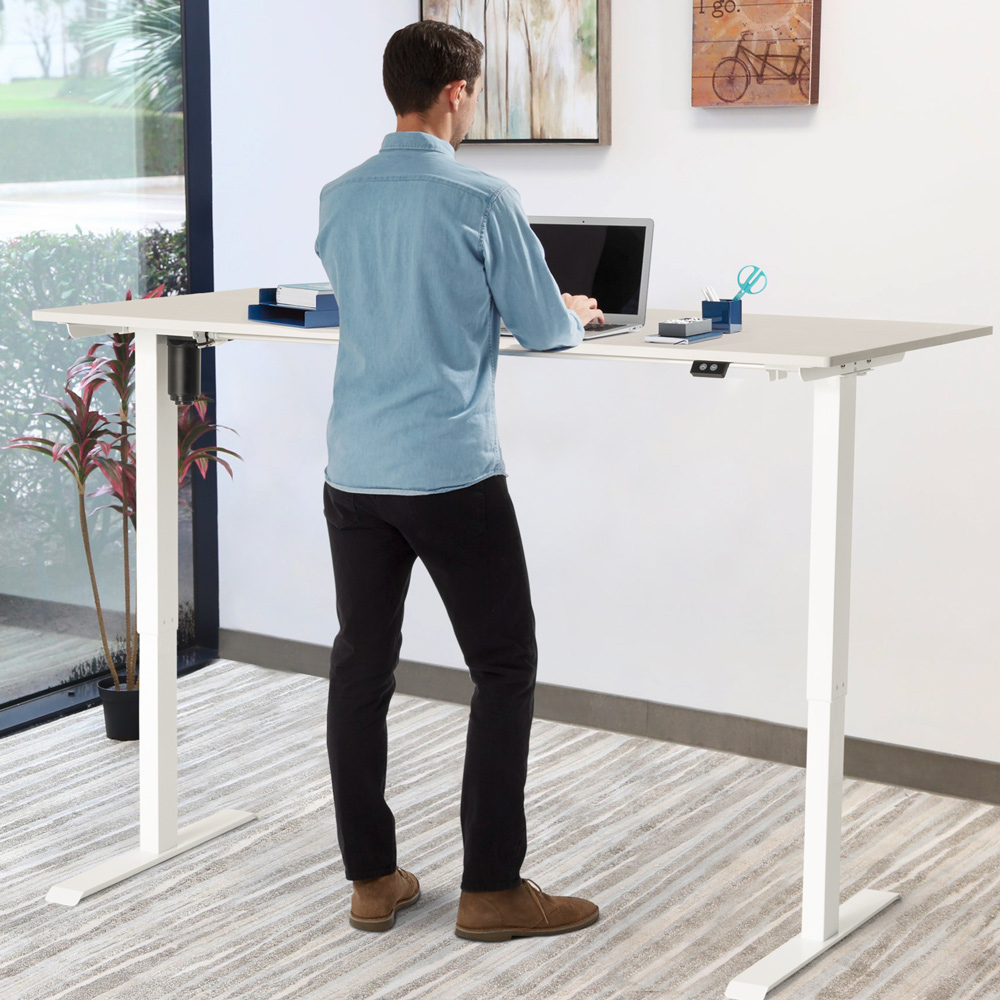 Office Furniture for Smart Working: Height Adjustable Electric Design Desk Standwalk Office24
