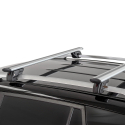 Menabò Jackson XL Silver Universal Roof Bars for Raised Rails Catalog