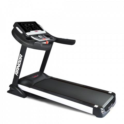 Professional foldable electric treadmill cushioned inclination bluetooth Randor Promotion