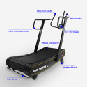 Curved magnetic fitness treadmill 3 levels of resistance Evilseed L Discounts