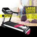 Professional foldable electric treadmill cushioned inclination bluetooth Randor Offers