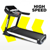 Professional foldable electric treadmill cushioned inclination bluetooth Randor Catalog
