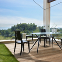 Modern design stackable chairs for kitchen bar restaurant Scab Glenda Discounts