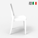 Modern design stackable chairs for kitchen bar restaurant Scab Glenda Choice Of