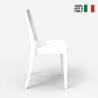 Modern design stackable chairs for kitchen bar restaurant Scab Glenda Choice Of