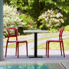 Modern design stackable chairs for kitchen bar restaurant Scab Pepper Sale