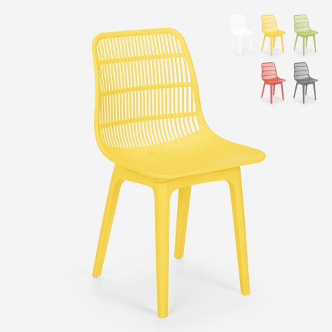 Modern polypropylene chair for kitchen, cafe, restaurant and garden Bluetit Promotion