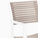 Design chair in polypropylene for outdoor kitchen cafè restaurant Orion Bulk Discounts