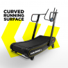 Curved magnetic fitness treadmill 3 levels of resistance Evilseed L Bulk Discounts