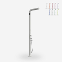 Modern design outdoor shower with mixer and foot wash Arkema Design Funny Yang T245 Promotion