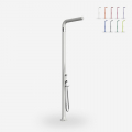 Modern design outdoor shower with mixer and foot wash Arkema Design Funny Yang T245 Promotion