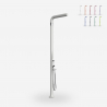 Modern design outdoor shower with mixer and foot wash Arkema Design Funny Yang T245 Promotion