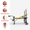Space-saving foldable multifunctional balance bench home gym Balancer Cost