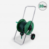 Hose trolley with 20m hose reel Tubulus garden irrigation Offers