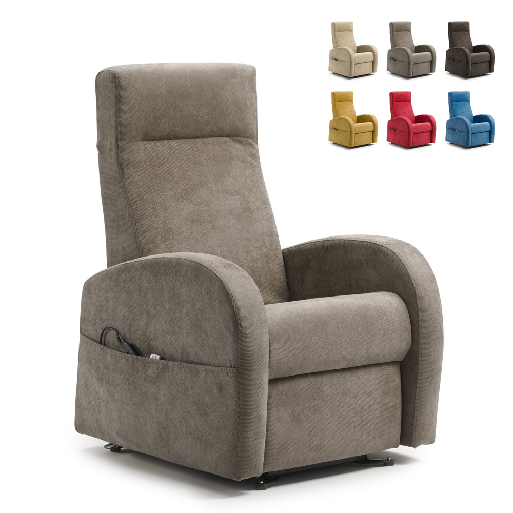 Matilde Lift Recliner Chair with Adjustable Headrest, Dual Motors, and Roller System