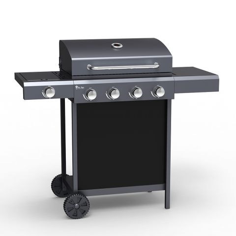 BBQ stainless steel gas barbecue 4+1 burners shelves Chimichurri Promotion