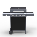 BBQ stainless steel gas barbecue 4+1 burners shelves Chimichurri Offers