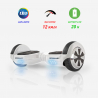 Electric hoverboard wheels 6.5 inch motor 350W self-balancing with LED Go Smart Offers