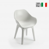 Modern polypropylene chair for kitchen restaurant outdoor bar Progarden Ghibli Discounts