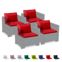 Set Of 4 Seat & Back Outdoor Cushions Discounts