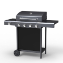 BBQ stainless steel gas barbecue 4+1 burners shelves Chimichurri Fr Sale