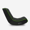 Floor Rockers ergonomic gaming chair with Bluetooth music speakers Dragon 