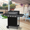 BBQ stainless steel gas barbecue 4+1 burners shelves Chimichurri On Sale