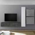 Modular living room modern design TV wall system Infinity 79 Promotion
