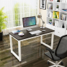 Rectangular office desk modern design metal 120x60 Louisville Promotion