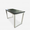 Rectangular office desk modern design metal 120x60 Louisville Sale
