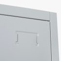Lockers with 6 compartments 90x45 H180 with locks Etna Light Discounts