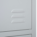 Metal locker with 12 compartments for dressing room 90x45 H190 with lock Krakatoa Light Choice Of