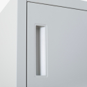 Metal locker with 12 compartments for dressing room 90x45 H190 with lock Krakatoa Light Characteristics